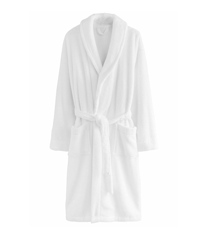 Untitled-1-1 Bathrobe – White -100% Cotton, Premium Quality (450 GSM) - Image 1