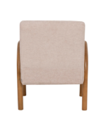 Nasaq Home - Linon Walnut Finish Chair - Image 2