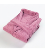 Bathrobe – Pink-100% Cotton, Premium Quality (450 GSM) - Image 3