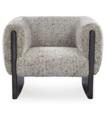 Nasaq Home - Olethea Chic Upholstered Chair - Image 3