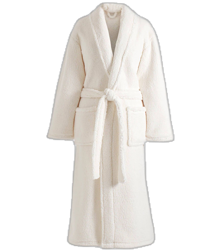 Untitled-3-1 Bathrobe – Ivory -100% Cotton, Premium Quality (450 GSM) - Image 1