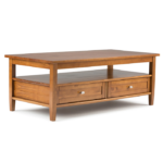 Nasaq Home - Simpli Home Warm Shaker Coffee Table