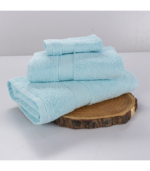 Terry Towel, Aqua blue, 100% Cotton, 600 GSM