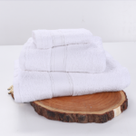 Terry Towel, White –100% Cotton, 600 GSM