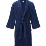 Bathrobe – Blue-100% Cotton, Premium Quality (450 GSM)