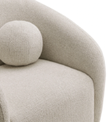 Nasaq Home - Holland Curved Chenille Swivel - Image 4
