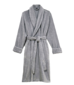 Bathrobe – Gray-100% Cotton, Premium Quality (450 GSM)