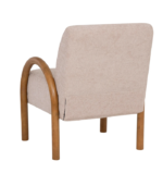 Nasaq Home - Linon Walnut Finish Chair - Image 5