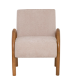 Nasaq Home - Linon Walnut Finish Chair - Image 7