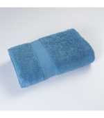 Terry Towel, Jeans blue, 100% Cotton, 600 GSM - Image 2